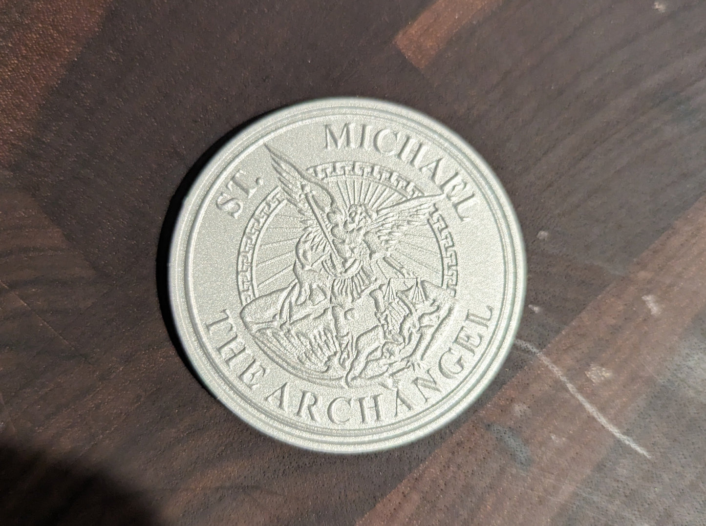 Color "Blue Line" Watching Over Those Who Watch Over Us Coin