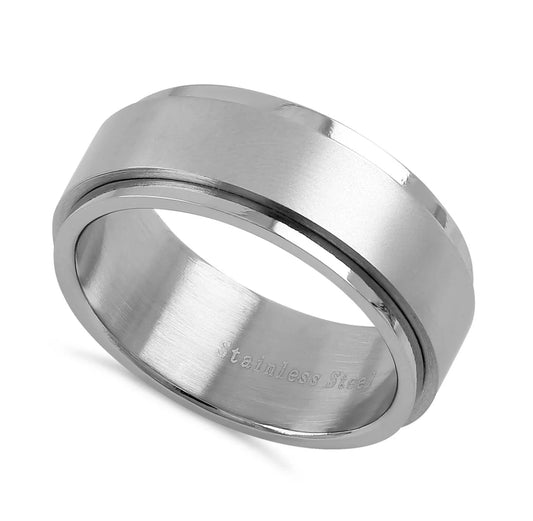 Stainless Steel Spinner Ring